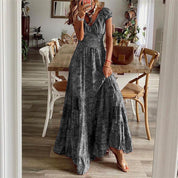 Noa - Short Sleeve Boho Dress