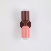 Danish-Style Brilliant Wall Light Red+Pink