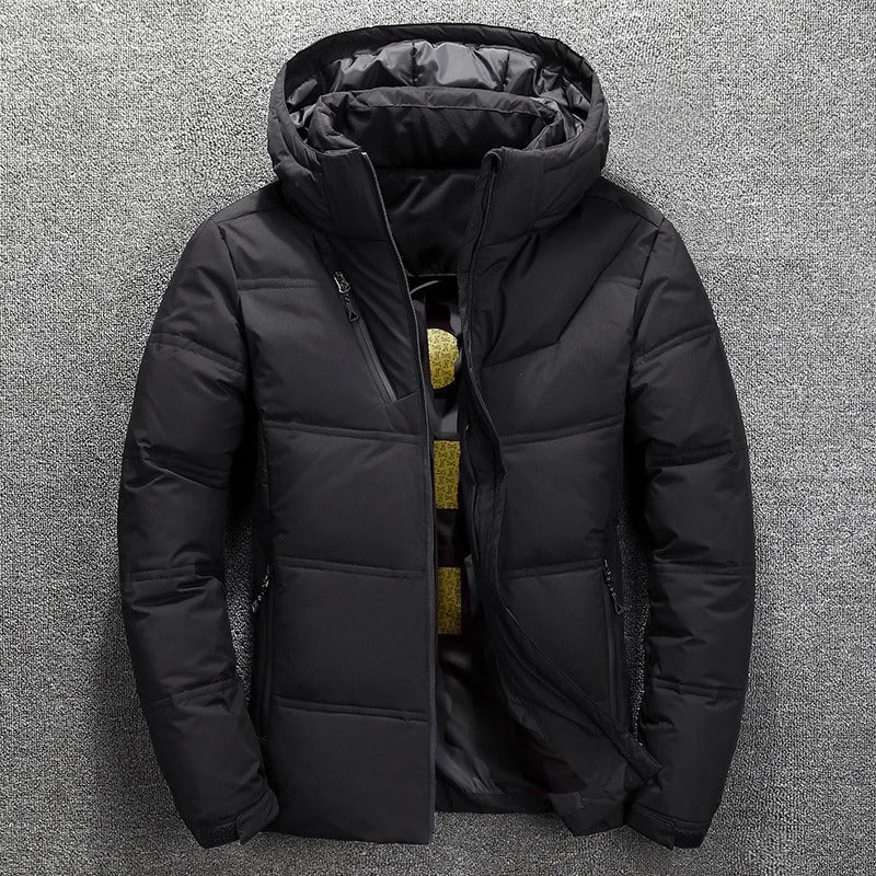 Colden Insulated Hooded Winter Coat Black