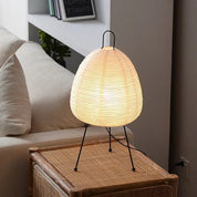 Diamante Decorative Rice Paper Lamp White
