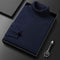 Teodor Warm Turtleneck Jumper Dark Blue