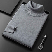 Teodor Warm Turtleneck Jumper Dark Grey